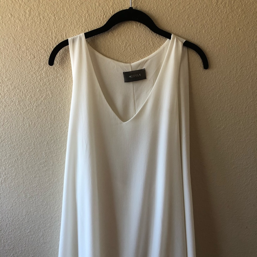 4Sienna Cape White Dress
